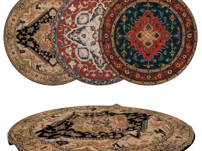 Rugs No 753 Low-poly 3D model