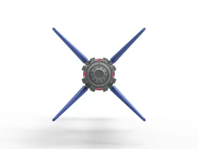 Mangalore Grenade from the movie The Fifth Element 1997 3D print model