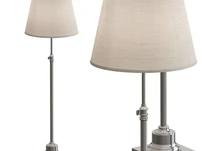 Restoration Hardware Library Floor Lamp 3D model