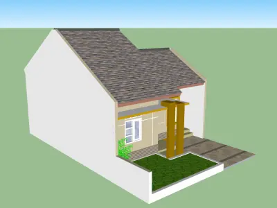 Type 50 House Design 3D model