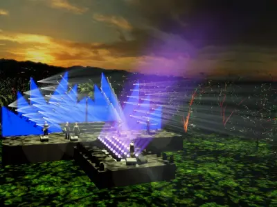 3d stage design 3D print model