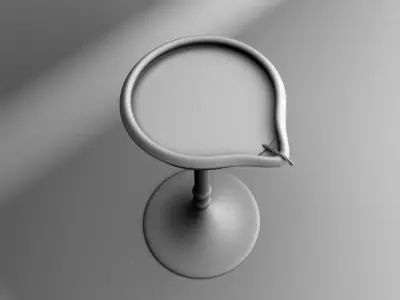 SOIL LAMP Low-poly 3D model