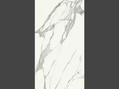 Contemporary White Marble Tile Seamless PBR Texture Texture