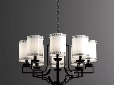 Ceiling light 3D model 61