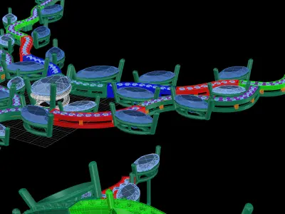 Necklace Wedding 3D print model