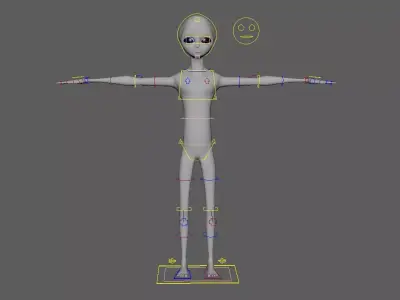 Alien Creature 3D model