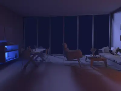 Interior House 3D model -  3D model