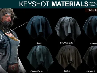 Keyshot Materials - Ultimate Bundle 3D model