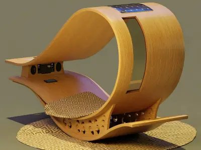 Rocking chair 3D model