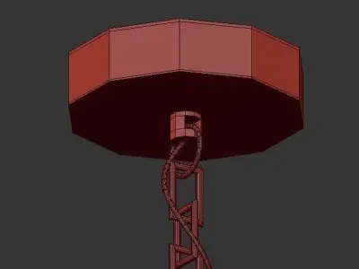 Pendant light 3D model