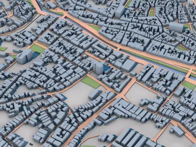 Cathedral Basilica of Our Lady of the Pillar Brazil 3D model