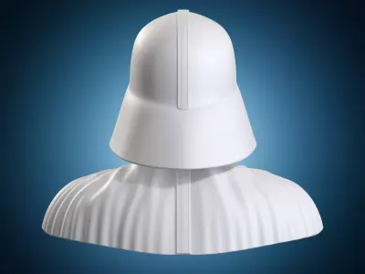 Darth Vader Star Wars Bust 3D print model