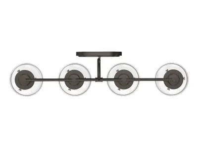 Judson Collection Four-Light Antique Bronze 3D model