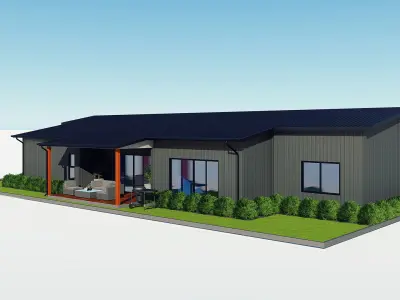 Australian House 1 3D model