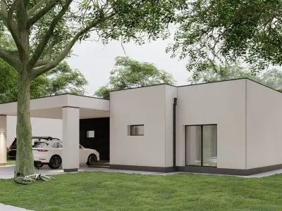  modern Residential house 3D model