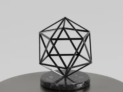 Modern Floor Lamp 3D model