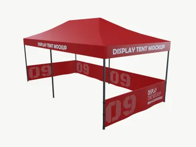 Large Display Tent 3D model