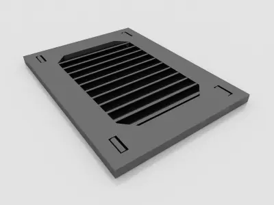 SCI FI PANEL MODEL X 11 3D model