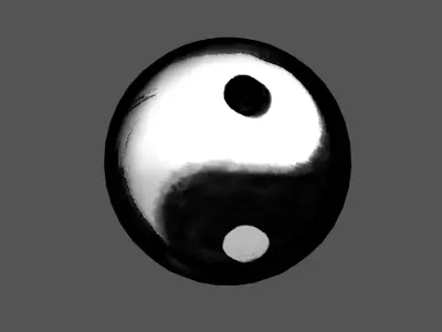 Taiji v2 004 Low-poly 3D model