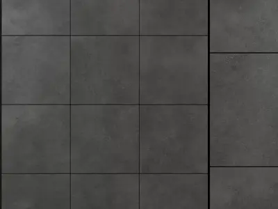 Yurtbay Seramik Lupus Anthracite 450x450 3D model