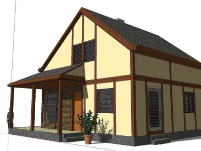 Creative Design-Holiday Cabin-0112 3D model