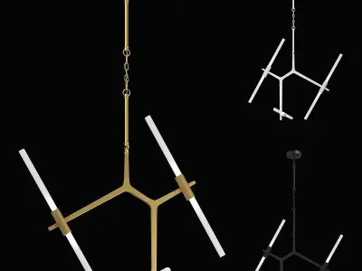 74206x Struttura Lightstar Chandelier 3D model
