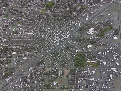 Nampa Low-poly 3D model