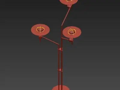 Skew Floor Lamp II 3D model