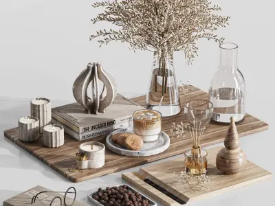 Decorative set Collection vol 9 3D Model Pack