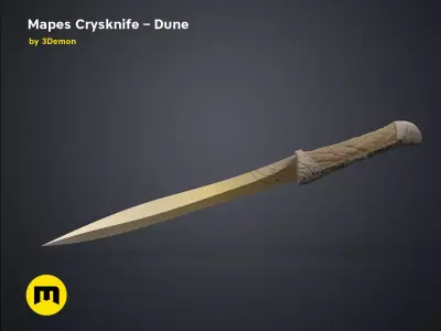 Mapes Crysknife - Dune 3D print model