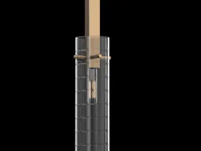 Preciosa Geometric Pendant Light 3D model