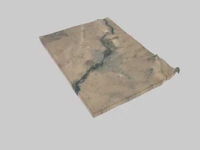 Mosul City Low-poly 3D model