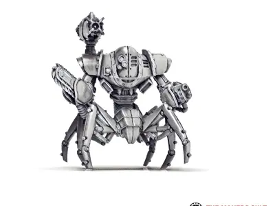 Dark Techno Carcinax Automata 3D print model