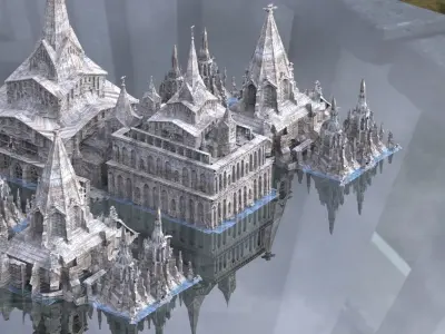 Churches of Cthulhu collection 3 models 3D model