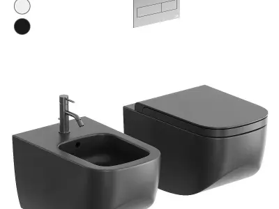 Hatria Next Wall-Hung WC 3D model