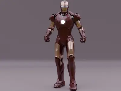Iron man mark III 3D model
