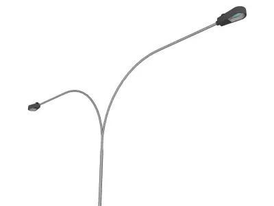Lamp Post - Light Pole - Light Post - Street Light 02 3D model