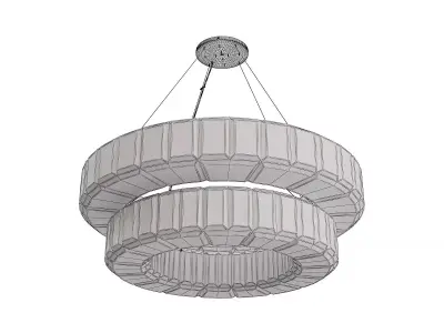 Belmont 28 Light 48 Inch Chandelier 3D model