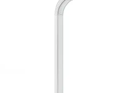 Modern Exterior Standing Lamp 3D Model 3D model