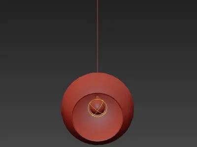 Copper Shade designed by Tom Dixon in 2005 3D model