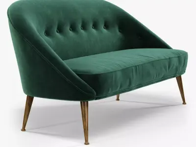Brabbu Malay sofa 3D model