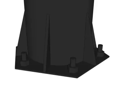 Lamp Post - Light Pole - Light Post - Street Light 28 3D model