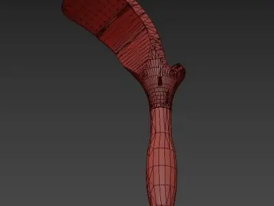 Exterior street light 5 3D model