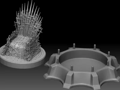 Game of Thrones - 3D Print Concept 3D print model