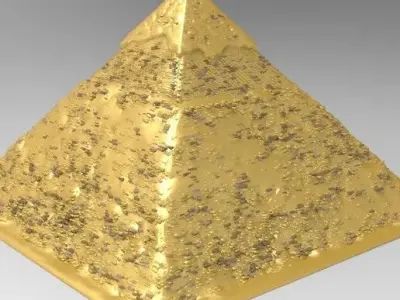 Pyramid of Khafre Design 3D print model