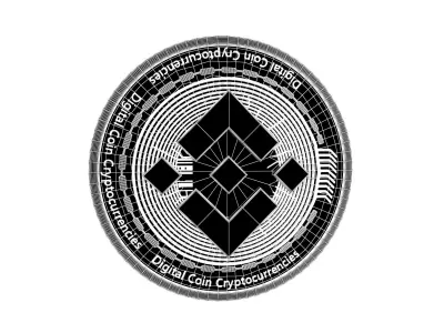Binance Coin v2 002 3D model