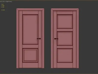 Doors Union Riviera 103v and 126v 3D model