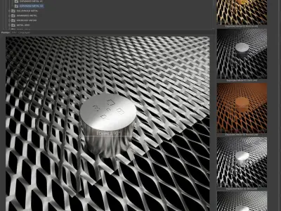 3DRnB Metal Shaders for V-ray 5 Cinema4D Texture