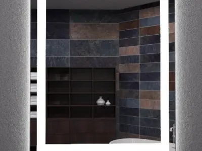 Illuminated Mirror 11 3D model