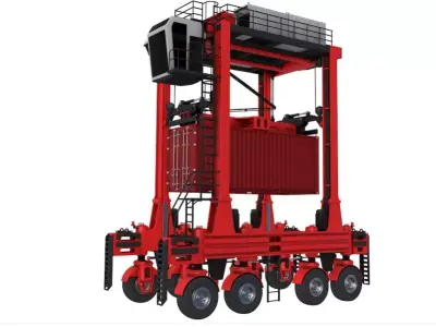 Kalmar Straddle Carrier 3D model